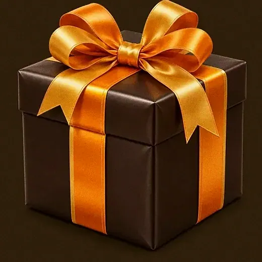 Ribbon gift box — Uptown Pokies