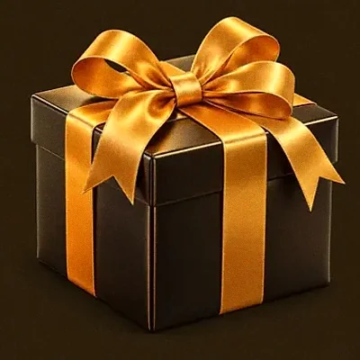 Ribboned gift box — Uptown Pokies