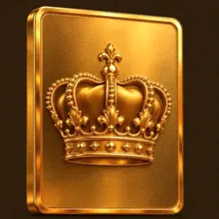 Royal crown plaque — Uptown Pokies