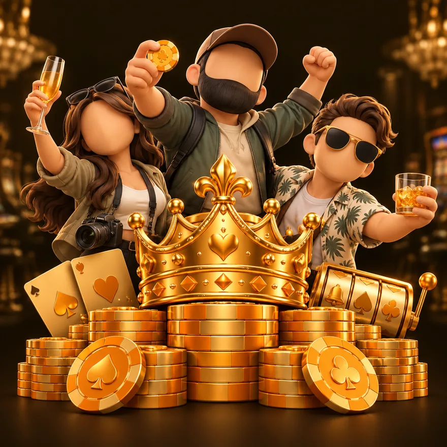 Jeweled royal crown — Uptown Pokies