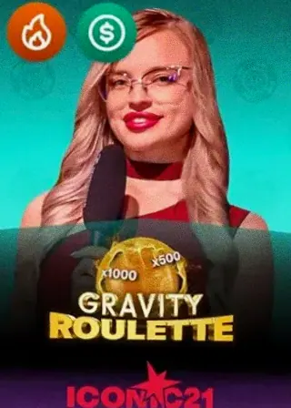 Gravity Roulette live game cover