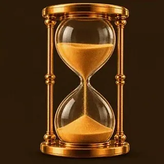 Ornate hourglass — Uptown Pokies